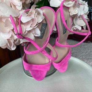 SJP Pink strappy heels